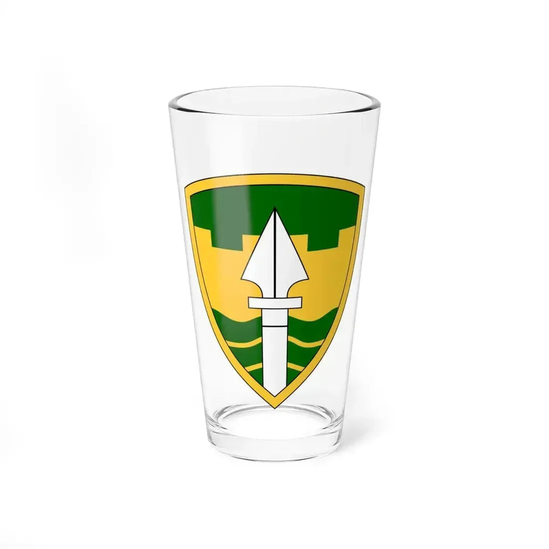 43rd Military Police Brigade (U.S. Army) Pint Glass 16oz 16oz - Go Mug Yourself