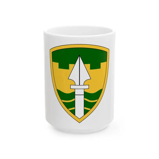 43rd Military Police Brigade (U.S. Army) White Coffee Mug 15oz - Go Mug Yourself