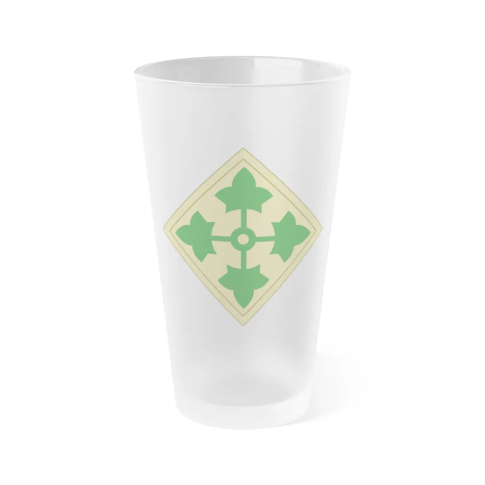 43rd Sustainment Brigade 2 (U.S. Army) Frosted Pint Glass 16oz-Go Mug Yourself