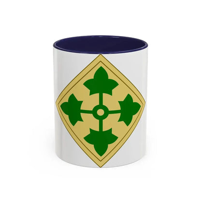 43rd Sustainment Brigade 2 (U.S. Army) Accent Coffee Mug 11oz Navy - Go Mug Yourself