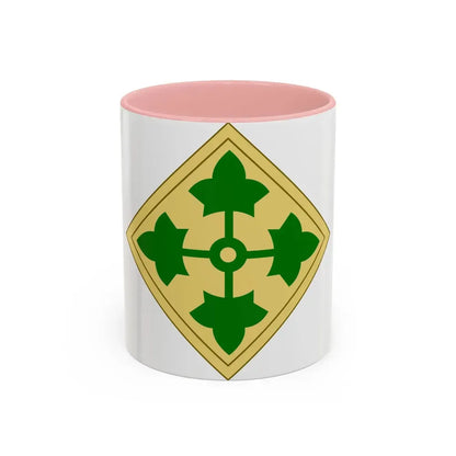 43rd Sustainment Brigade 2 (U.S. Army) Accent Coffee Mug 11oz Pink - Go Mug Yourself