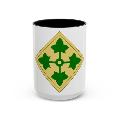 43rd Sustainment Brigade 2 (U.S. Army) Accent Coffee Mug 15oz Black - Go Mug Yourself
