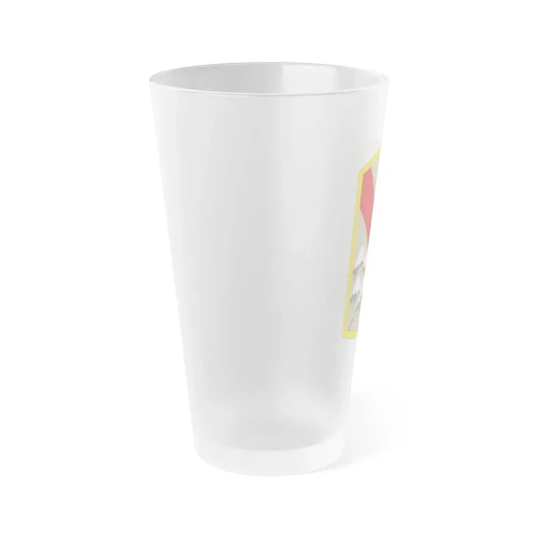 43rd Sustainment Brigade 3 (U.S. Army) Frosted Pint Glass 16oz - Go Mug Yourself
