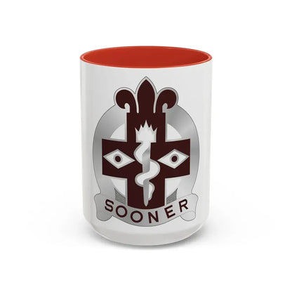 44 Evacuation Hospital (U.S. Army) Accent Coffee Mug 15oz Black - Go Mug Yourself