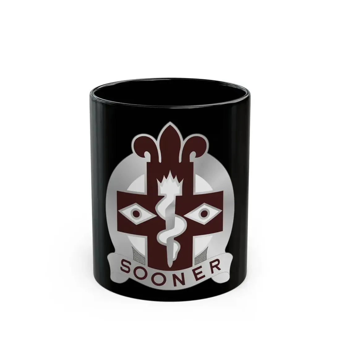 44 Evacuation Hospital (U.S. Army) Black Coffee Mug 11oz - Go Mug Yourself