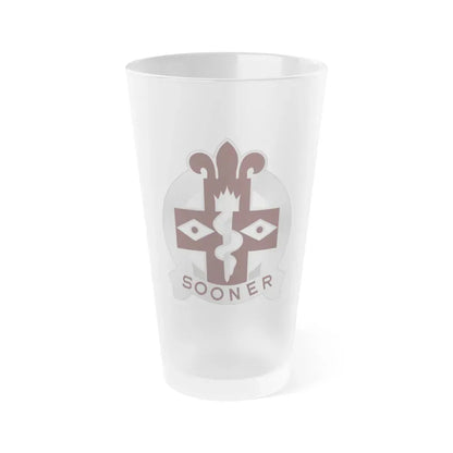 44 Evacuation Hospital (U.S. Army) Frosted Pint Glass 16oz Default Title - Go Mug Yourself
