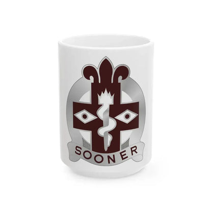 44 Evacuation Hospital (U.S. Army) White Coffee Mug 15oz - Go Mug Yourself