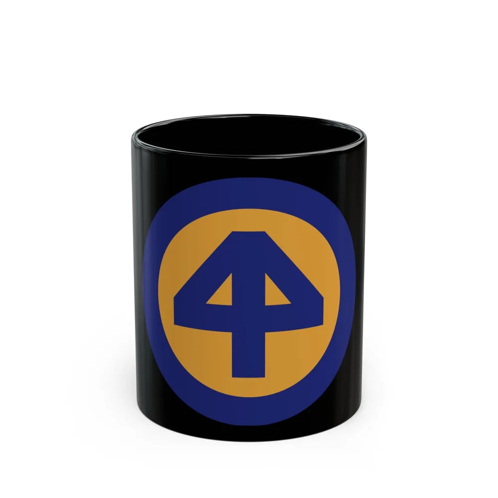 44 INF DIV SSI (U.S. Army) Black Coffee Mug-11oz-Go Mug Yourself