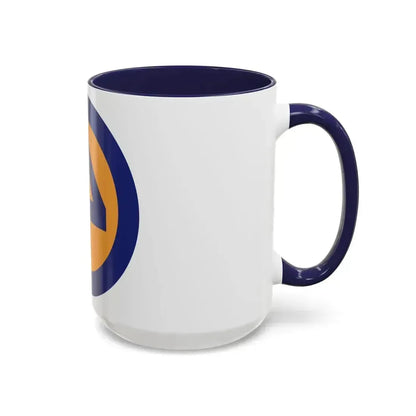 44 INF DIV SSI (U.S. Army) Accent Coffee Mug - Go Mug Yourself