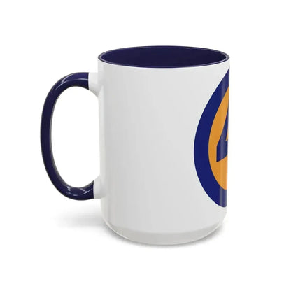 44 INF DIV SSI (U.S. Army) Accent Coffee Mug - Go Mug Yourself