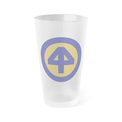 44 INF DIV SSI (U.S. Army) Frosted Pint Glass 16oz Default Title - Go Mug Yourself