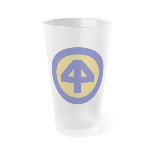 44 INF DIV SSI (U.S. Army) Frosted Pint Glass 16oz Default Title - Go Mug Yourself