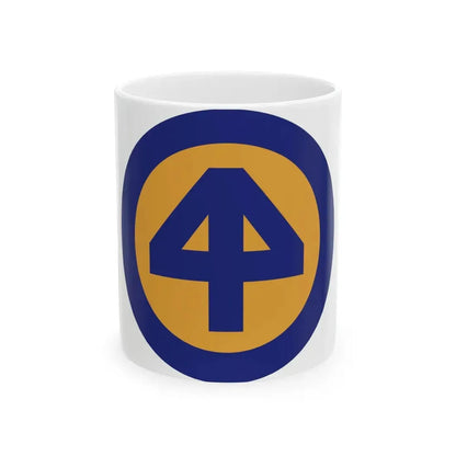44 INF DIV SSI (U.S. Army) White Coffee Mug 11oz - Go Mug Yourself