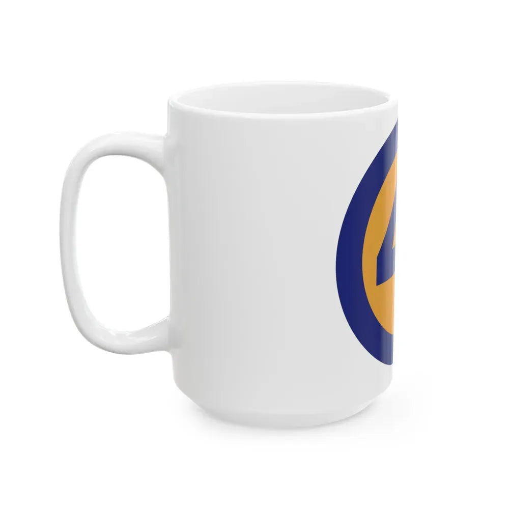 44 INF DIV SSI (U.S. Army) White Coffee Mug - Go Mug Yourself