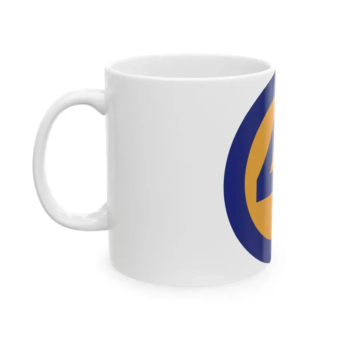 44 INF DIV SSI (U.S. Army) White Coffee Mug - Go Mug Yourself