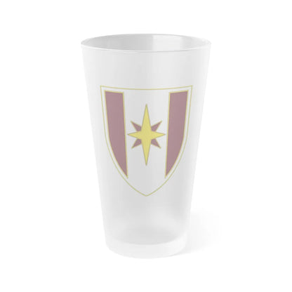 44 Medical Brigade 2 (U.S. Army) Frosted Pint Glass 16oz-Go Mug Yourself