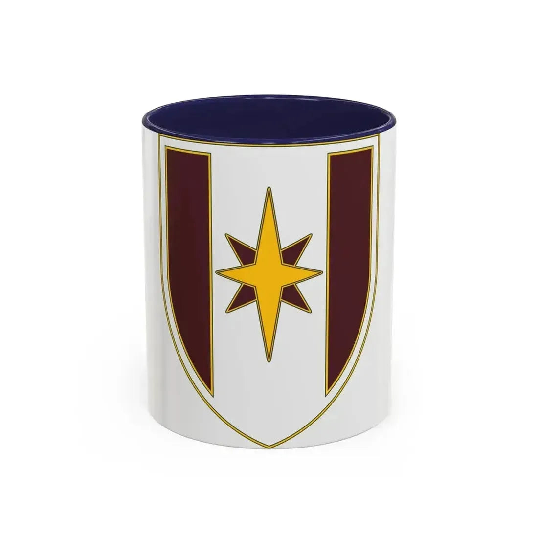 44 Medical Brigade 2 (U.S. Army) Accent Coffee Mug 11oz Navy - Go Mug Yourself