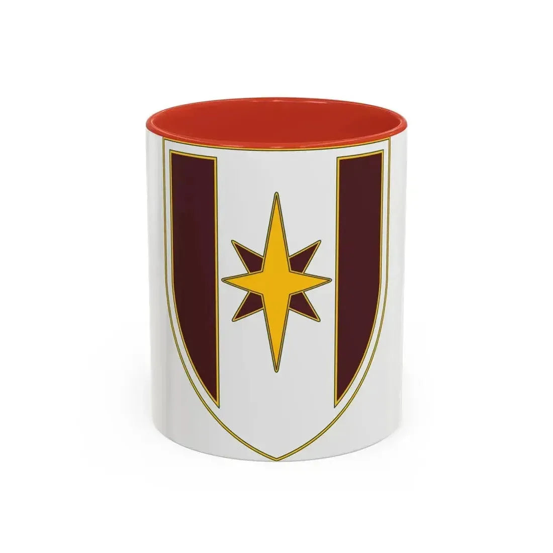 44 Medical Brigade 2 (U.S. Army) Accent Coffee Mug 11oz Red - Go Mug Yourself