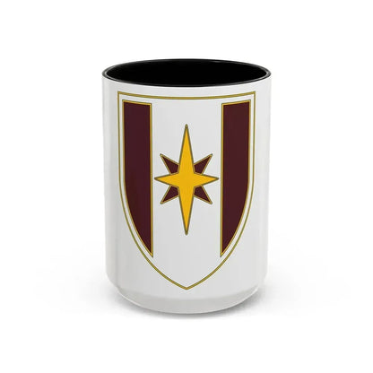 44 Medical Brigade 2 (U.S. Army) Accent Coffee Mug 15oz Black - Go Mug Yourself