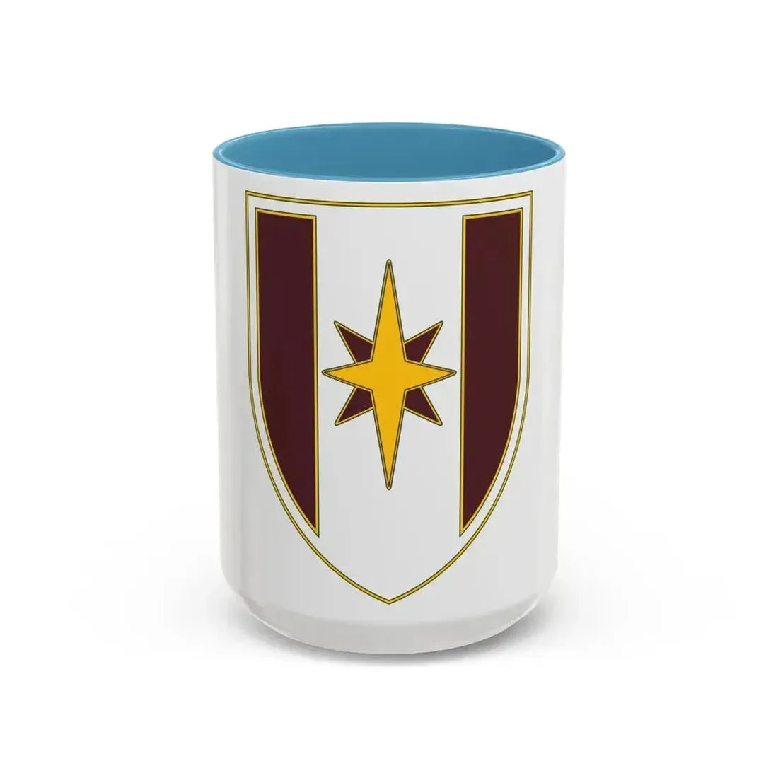 44 Medical Brigade 2 (U.S. Army) Accent Coffee Mug 15oz Light Blue - Go Mug Yourself