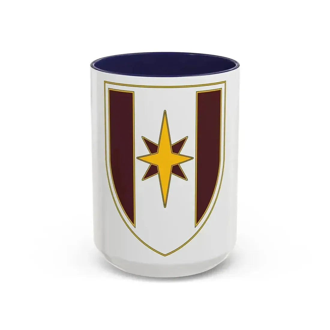 44 Medical Brigade 2 (U.S. Army) Accent Coffee Mug 15oz Navy - Go Mug Yourself