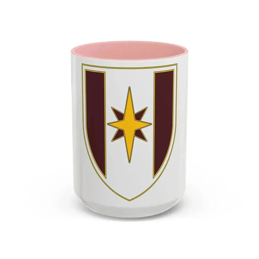 44 Medical Brigade 2 (U.S. Army) Accent Coffee Mug 15oz Pink - Go Mug Yourself