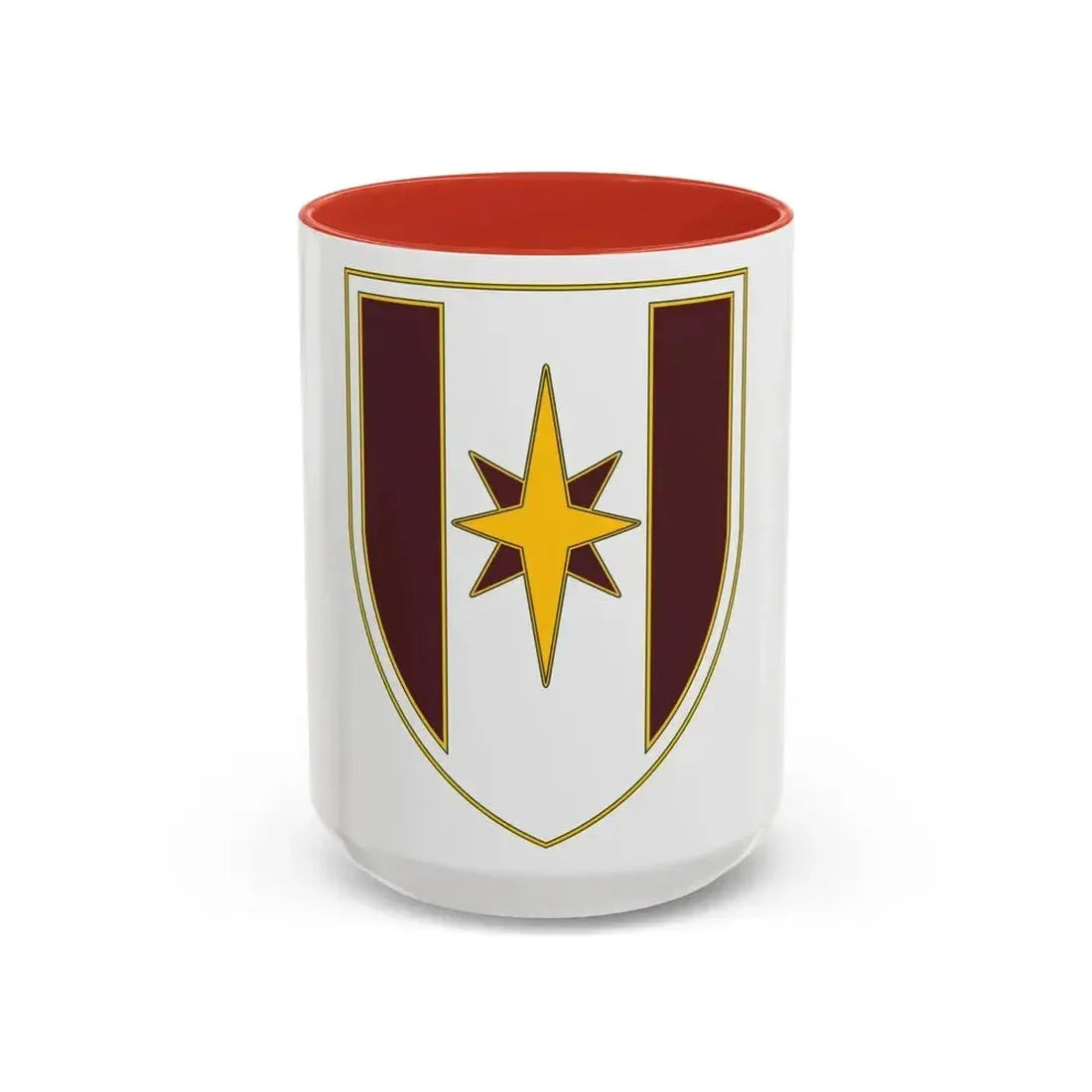 44 Medical Brigade 2 (U.S. Army) Accent Coffee Mug 15oz Red - Go Mug Yourself