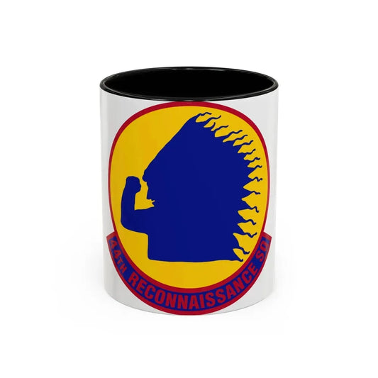 44 Reconnaissance Squadron ACC (U.S. Air Force) Accent Coffee Mug 11oz Black - Go Mug Yourself