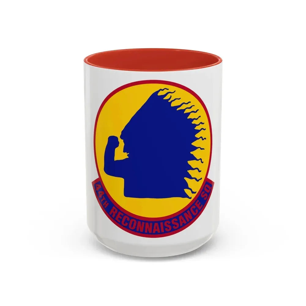 44 Reconnaissance Squadron ACC (U.S. Air Force) Accent Coffee Mug 15oz Red - Go Mug Yourself
