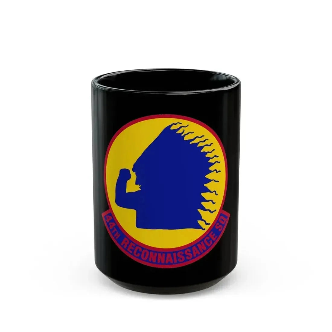 44 Reconnaissance Squadron ACC (U.S. Air Force) Black Coffee Mug 15oz - Go Mug Yourself