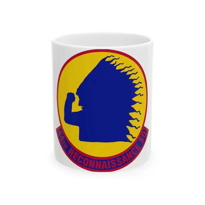 44 Reconnaissance Squadron ACC (U.S. Air Force) White Coffee Mug 11oz - Go Mug Yourself