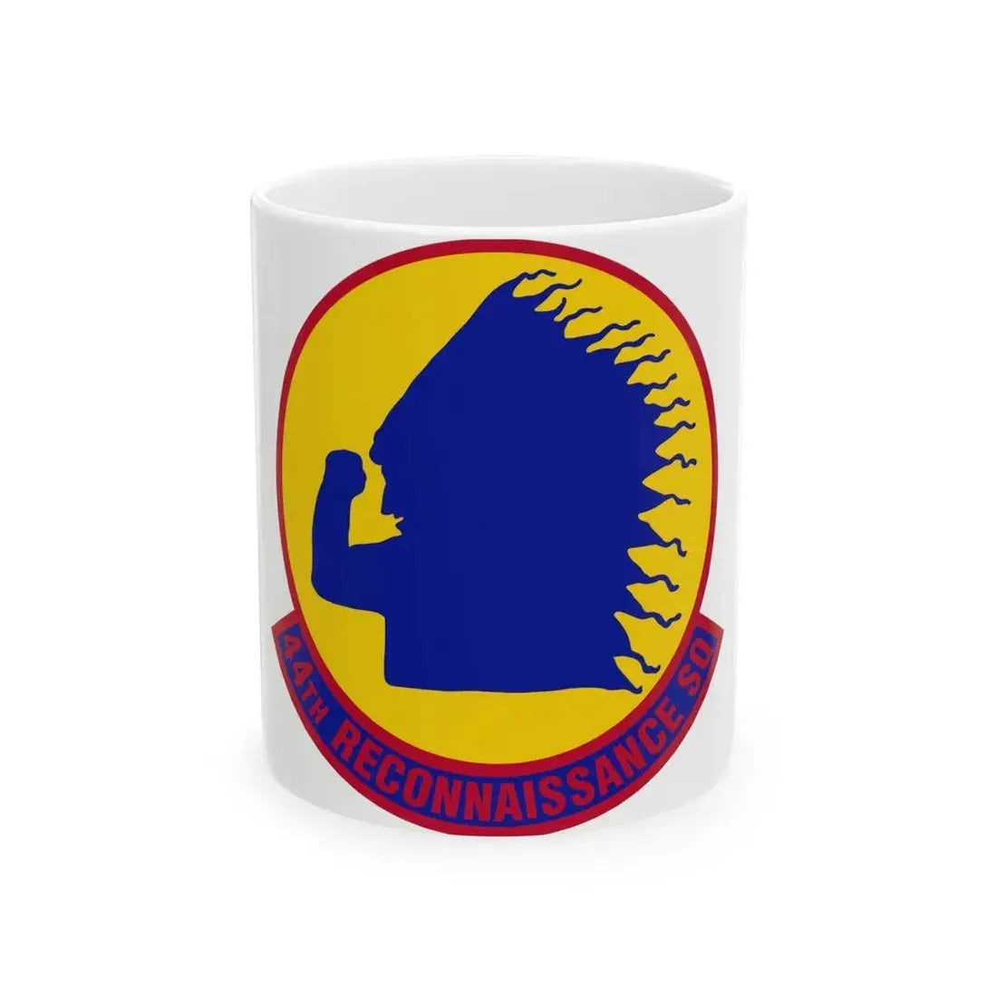 44 Reconnaissance Squadron ACC (U.S. Air Force) White Coffee Mug 11oz - Go Mug Yourself