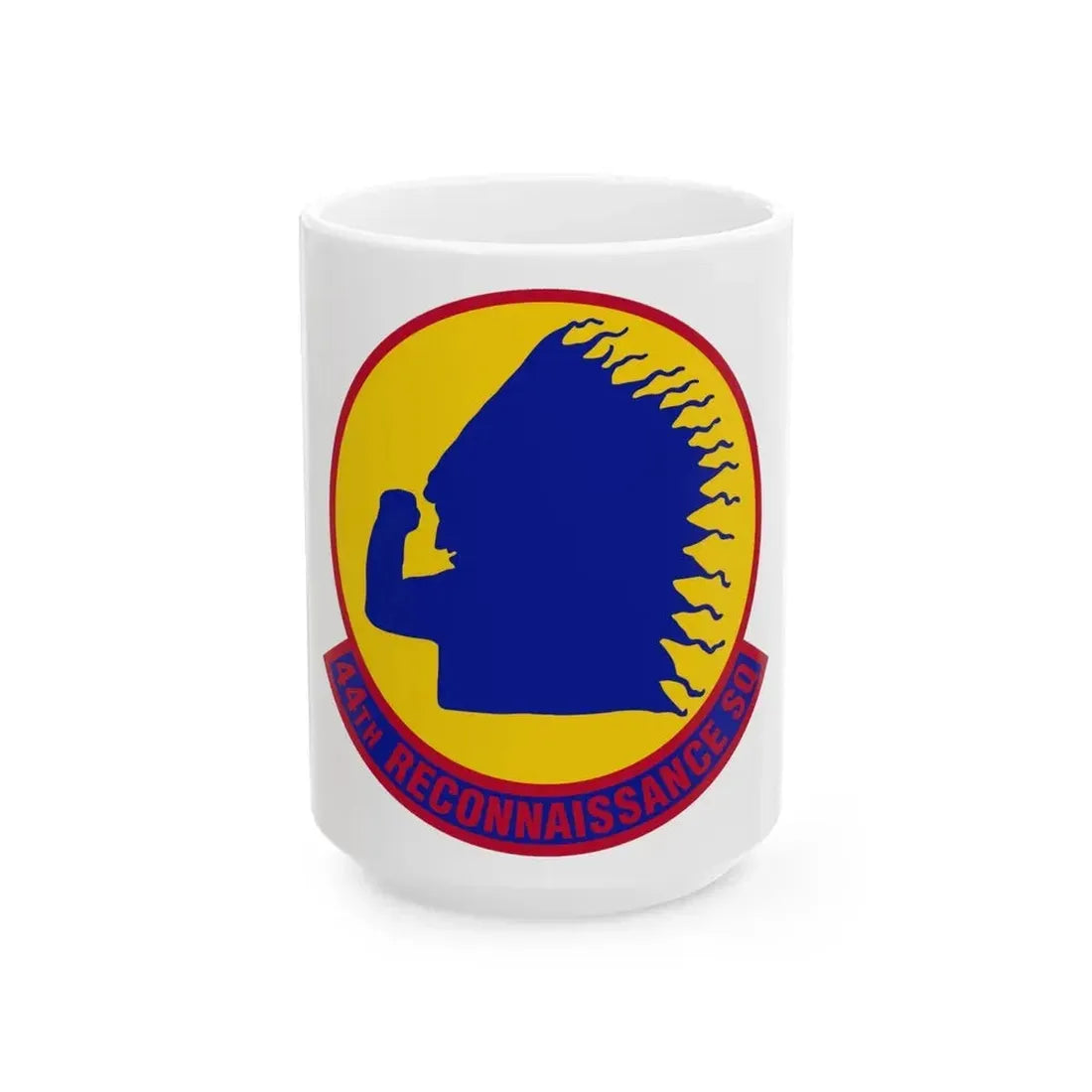 44 Reconnaissance Squadron ACC (U.S. Air Force) White Coffee Mug - Go Mug Yourself