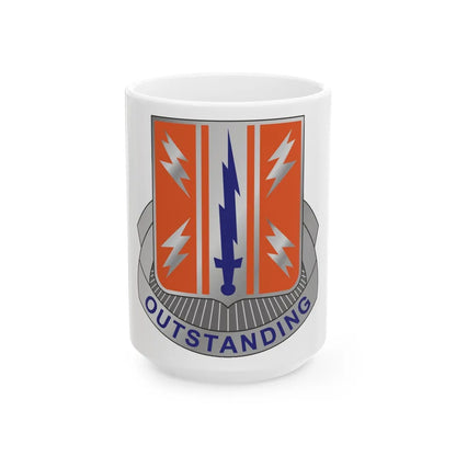 44 Signal Battalion (U.S. Army) White Coffee Mug-15oz-Go Mug Yourself