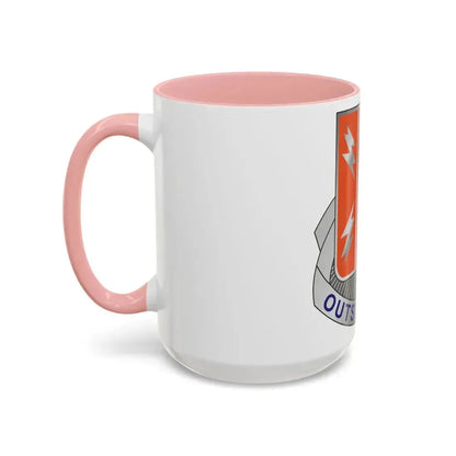 44 Signal Battalion (U.S. Army) Accent Coffee Mug - Go Mug Yourself