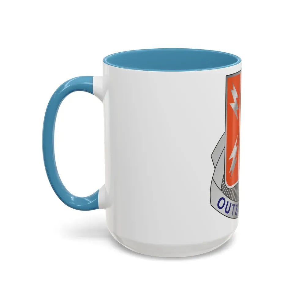 44 Signal Battalion (U.S. Army) Accent Coffee Mug - Go Mug Yourself