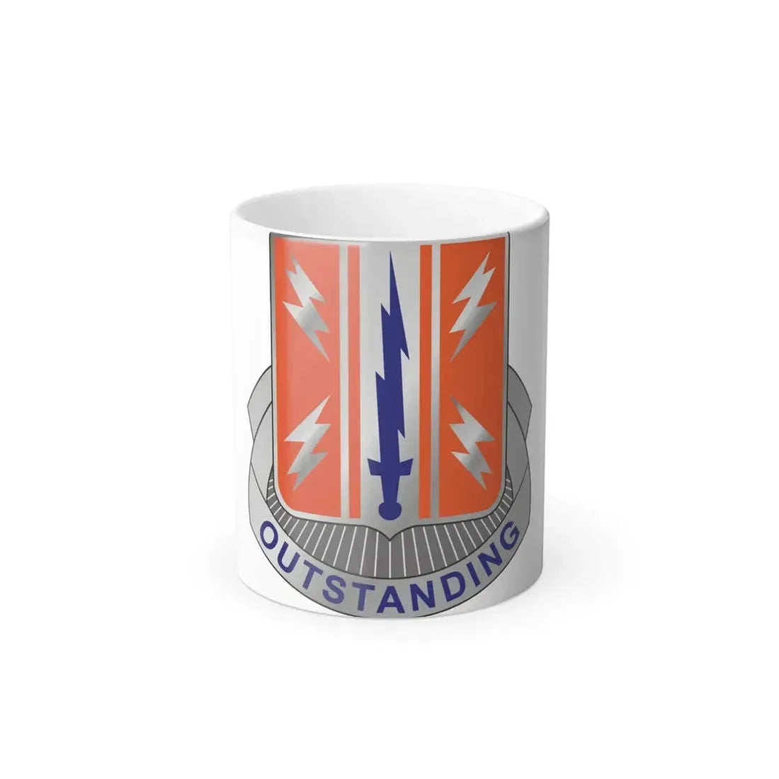 44 Signal Battalion (U.S. Army) Color Changing Coffee Mug 11oz - Go Mug Yourself