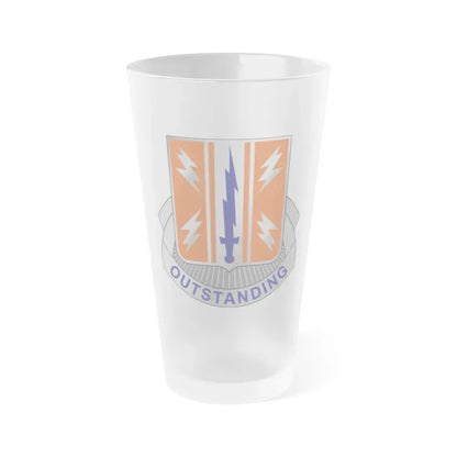 44 Signal Battalion (U.S. Army) Frosted Pint Glass 16oz Default Title - Go Mug Yourself