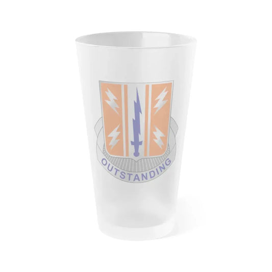 44 Signal Battalion (U.S. Army) Frosted Pint Glass 16oz Default Title - Go Mug Yourself