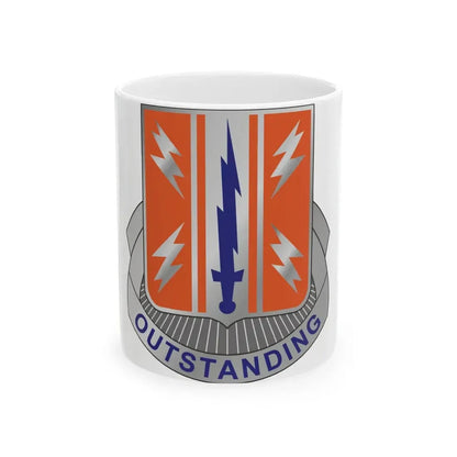 44 Signal Battalion (U.S. Army) White Coffee Mug 11oz - Go Mug Yourself