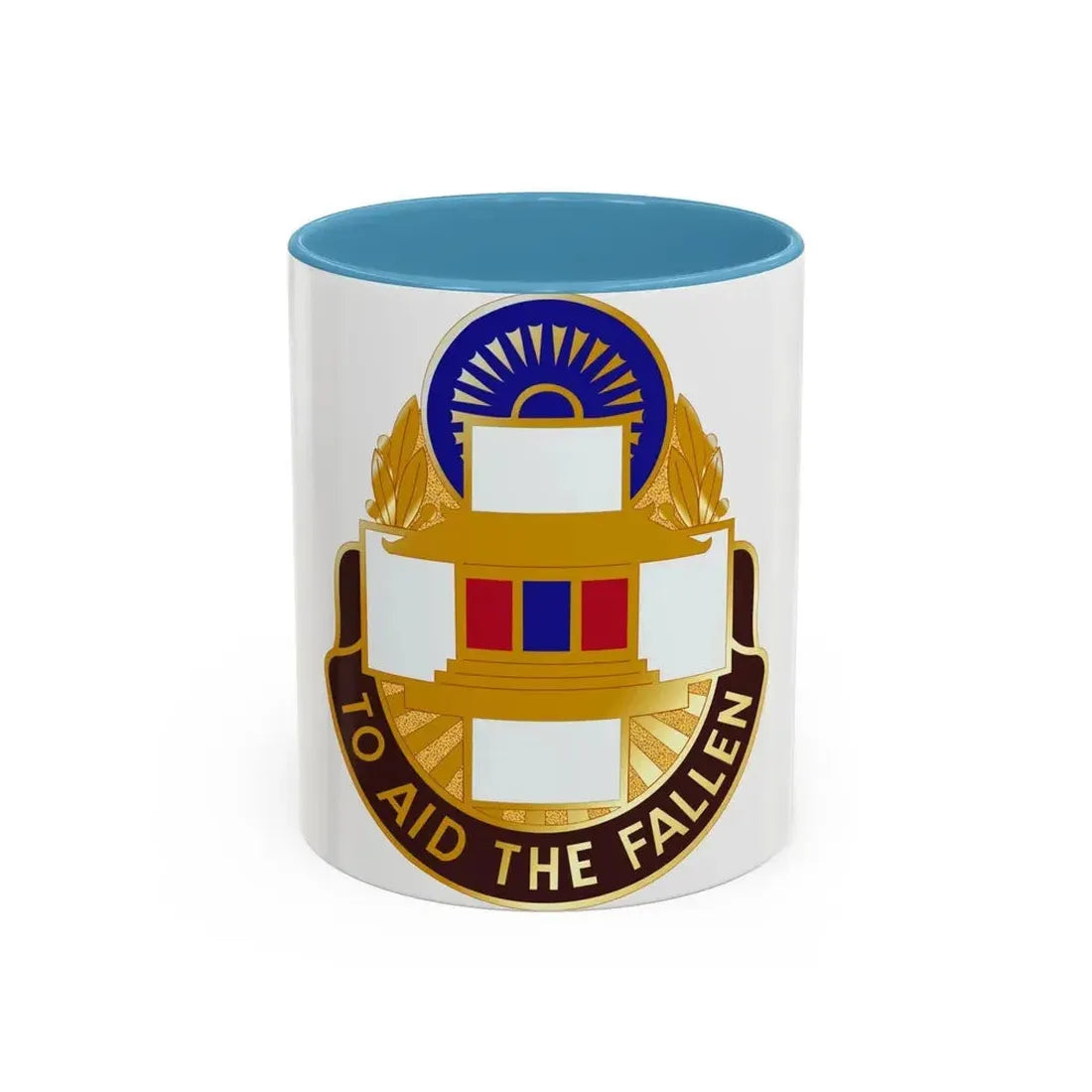 44 Surgical Hospital (U.S. Army) Accent Coffee Mug 11oz Light Blue - Go Mug Yourself