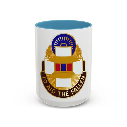44 Surgical Hospital (U.S. Army) Accent Coffee Mug 15oz Light Blue - Go Mug Yourself