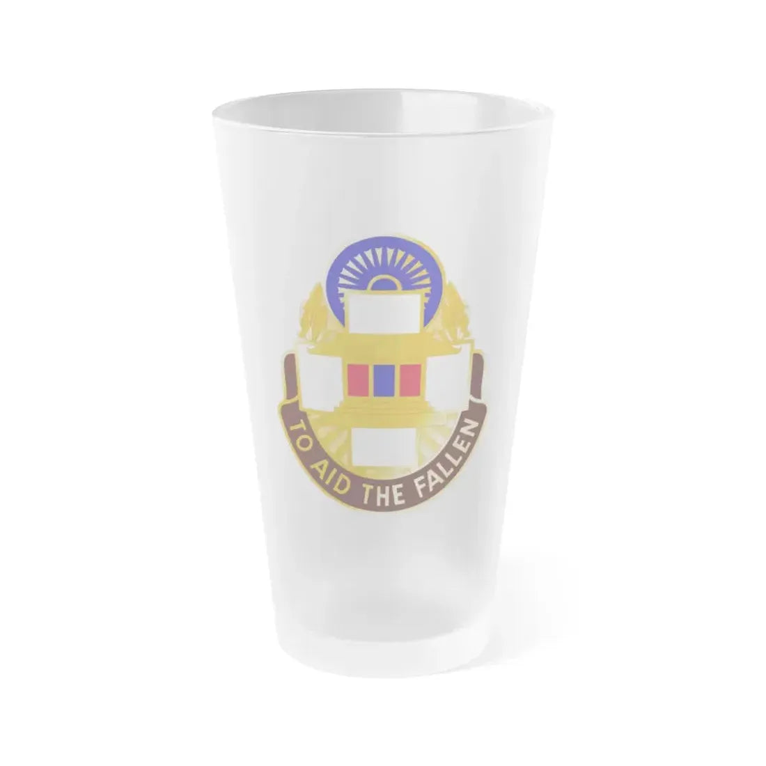 44 Surgical Hospital (U.S. Army) Frosted Pint Glass 16oz Default Title - Go Mug Yourself