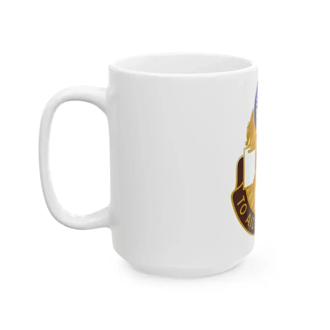 44 Surgical Hospital (U.S. Army) White Coffee Mug - Go Mug Yourself