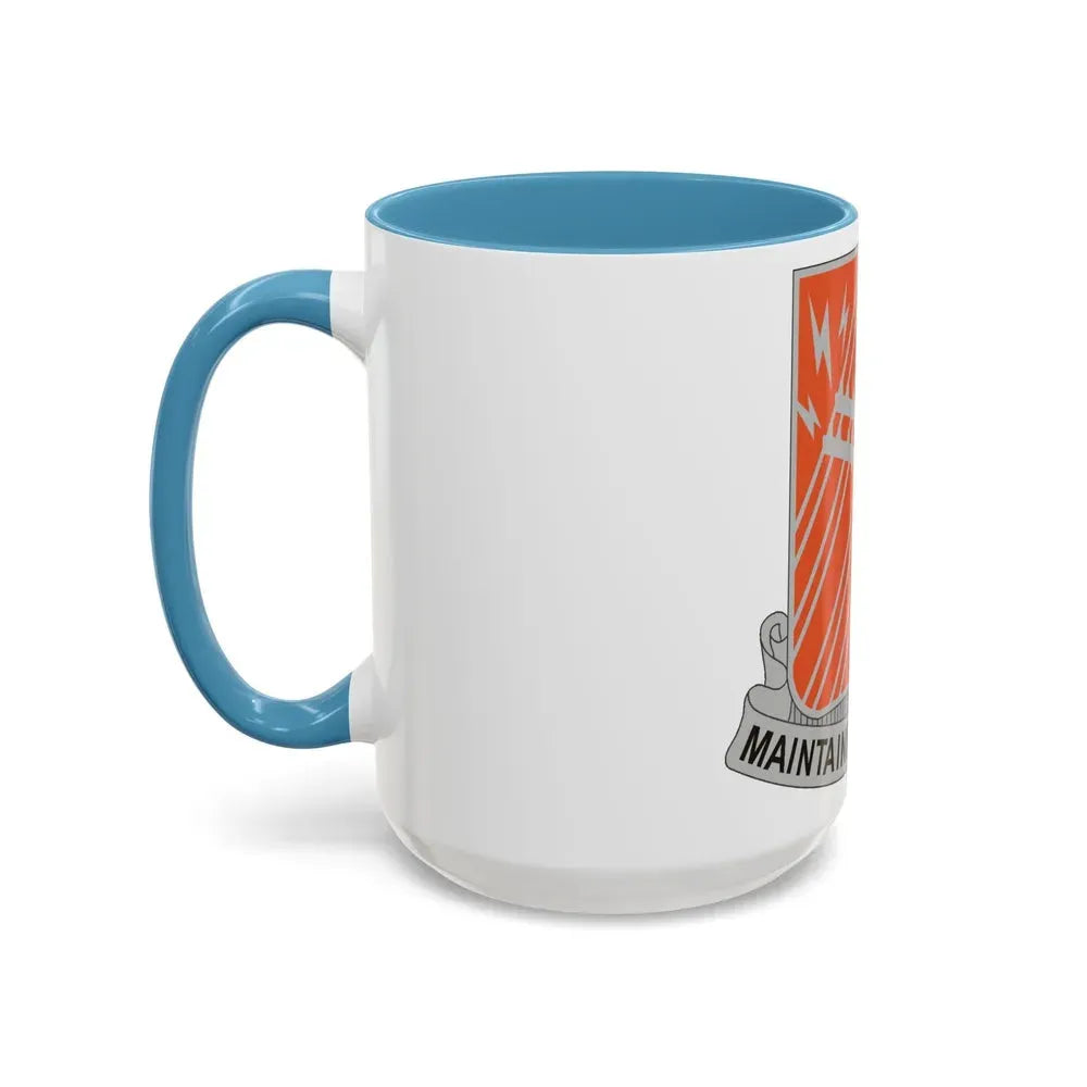 440 Signal Battalion (U.S. Army) Accent Coffee Mug - Go Mug Yourself
