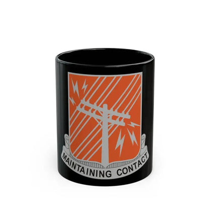 440 Signal Battalion (U.S. Army) Black Coffee Mug 11oz - Go Mug Yourself