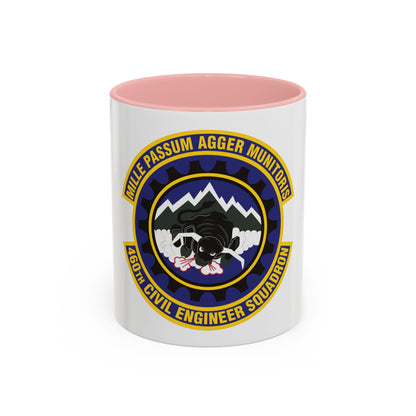 460th Civil Engineer Squadron (U.S. Air Force) Accent Coffee Mug