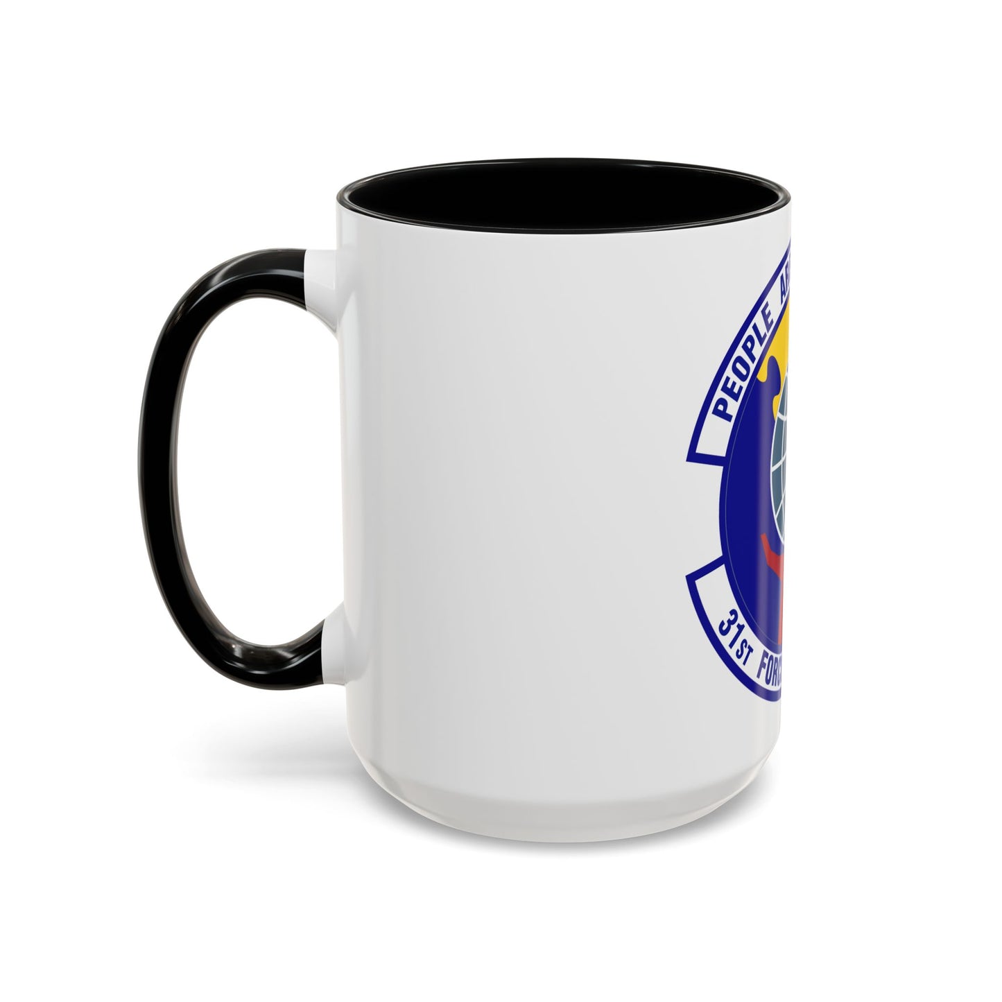 31st Force Support Squadron (U.S. Air Force) Accent Coffee Mug