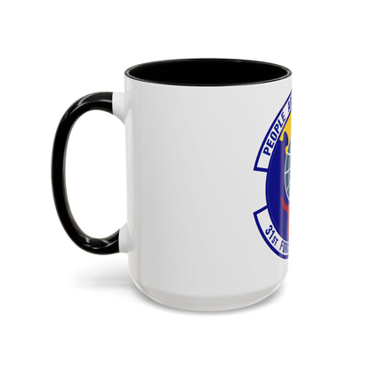 31st Force Support Squadron (U.S. Air Force) Accent Coffee Mug