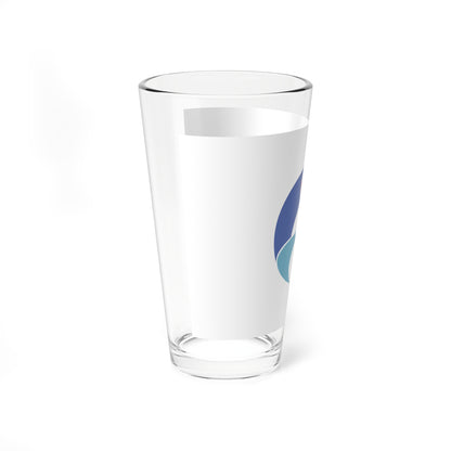 Flag of Amami Kagoshima (Japan) Pint Glass 16oz